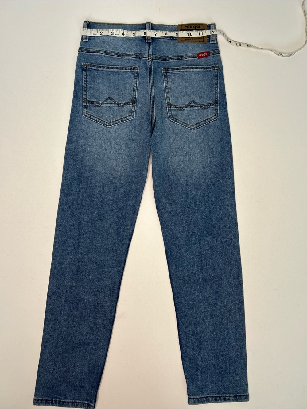 Wrangler Boys Five Star Taper Fit Stretch Jeans Size 12 Slim - Picture 7 of 7